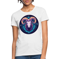 Thumbnail for Women's Mystic Aries T-Shirt - white