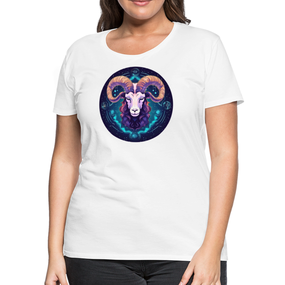 Women’s Mystic Aries Premium T-Shirt - white