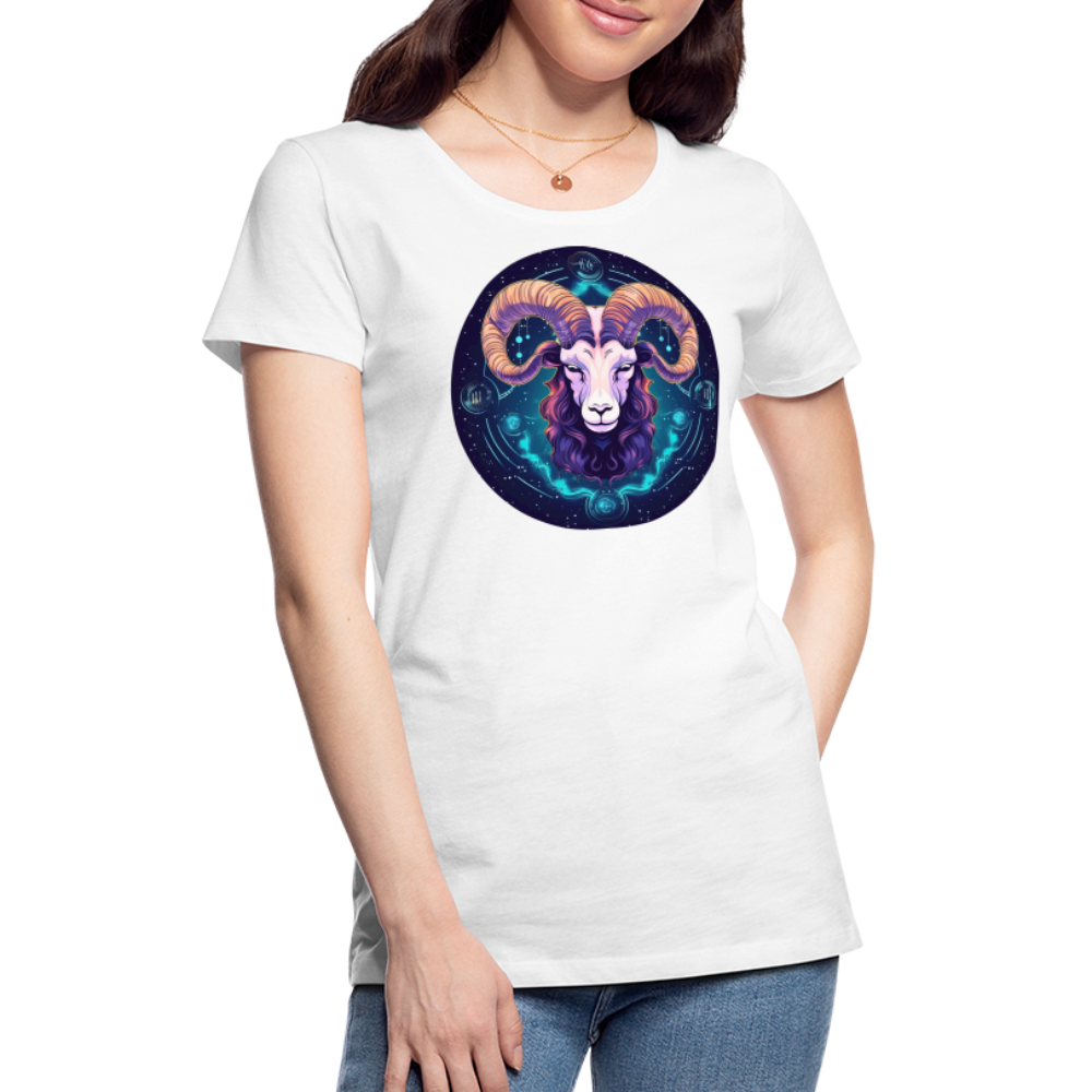 Women’s Mystic Aries Premium T-Shirt - white