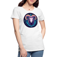 Thumbnail for Women’s Mystic Aries Premium T-Shirt - white