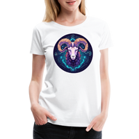 Thumbnail for Women’s Mystic Aries Premium T-Shirt - white