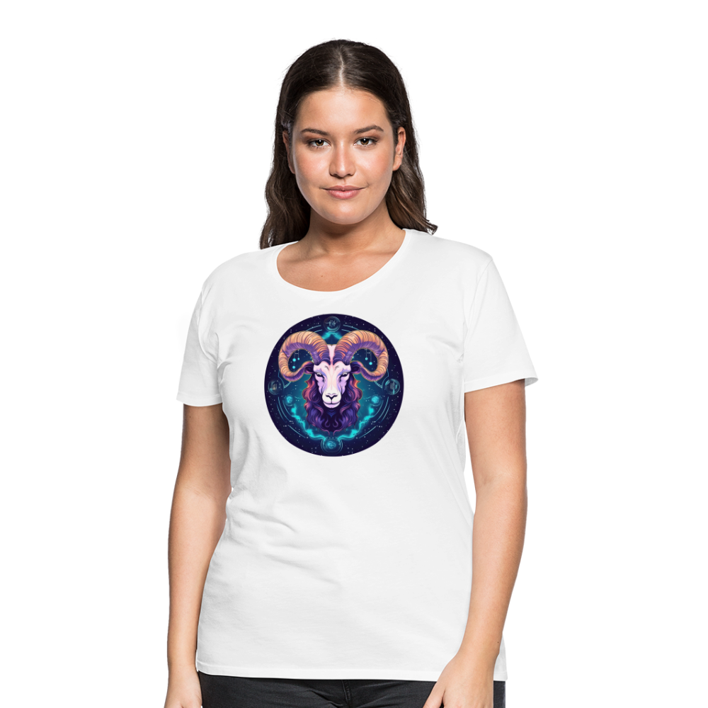 Women’s Mystic Aries Premium T-Shirt - white