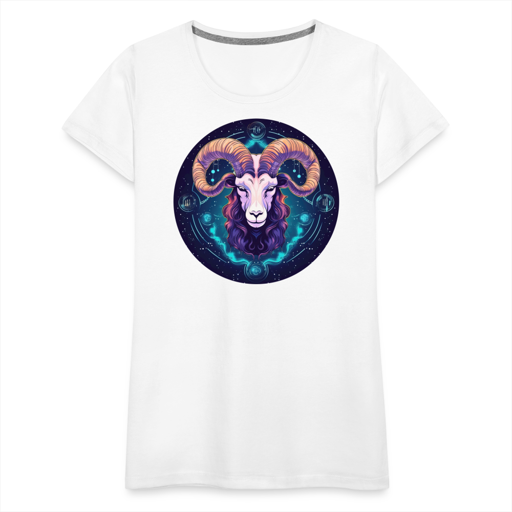 Women’s Mystic Aries Premium T-Shirt - white