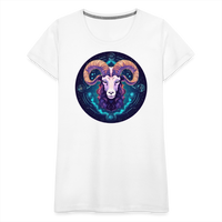 Thumbnail for Women’s Mystic Aries Premium T-Shirt - white