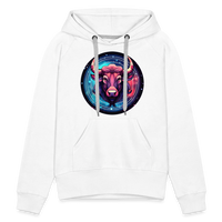 Thumbnail for Women’s Mystic Taurus Premium Hoodie - white