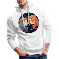 Thumbnail for Men’s Mystic Gemini Premium Hoodie - white