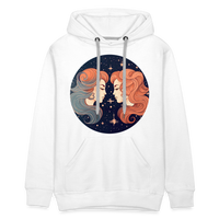 Thumbnail for Men’s Mystic Gemini Premium Hoodie - white