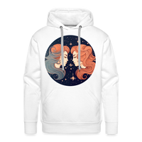 Thumbnail for Men’s Mystic Gemini Premium Hoodie - white