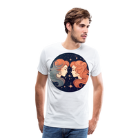 Thumbnail for Men's Mystic Gemini Premium T-Shirt - white