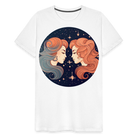 Thumbnail for Men's Mystic Gemini Premium T-Shirt - white