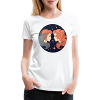 Thumbnail for Women’s Mystic Gemini Premium T-Shirt - white