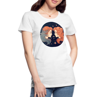 Thumbnail for Women’s Mystic Gemini Premium T-Shirt - white