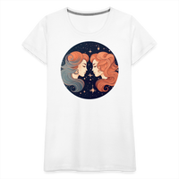 Thumbnail for Women’s Mystic Gemini Premium T-Shirt - white