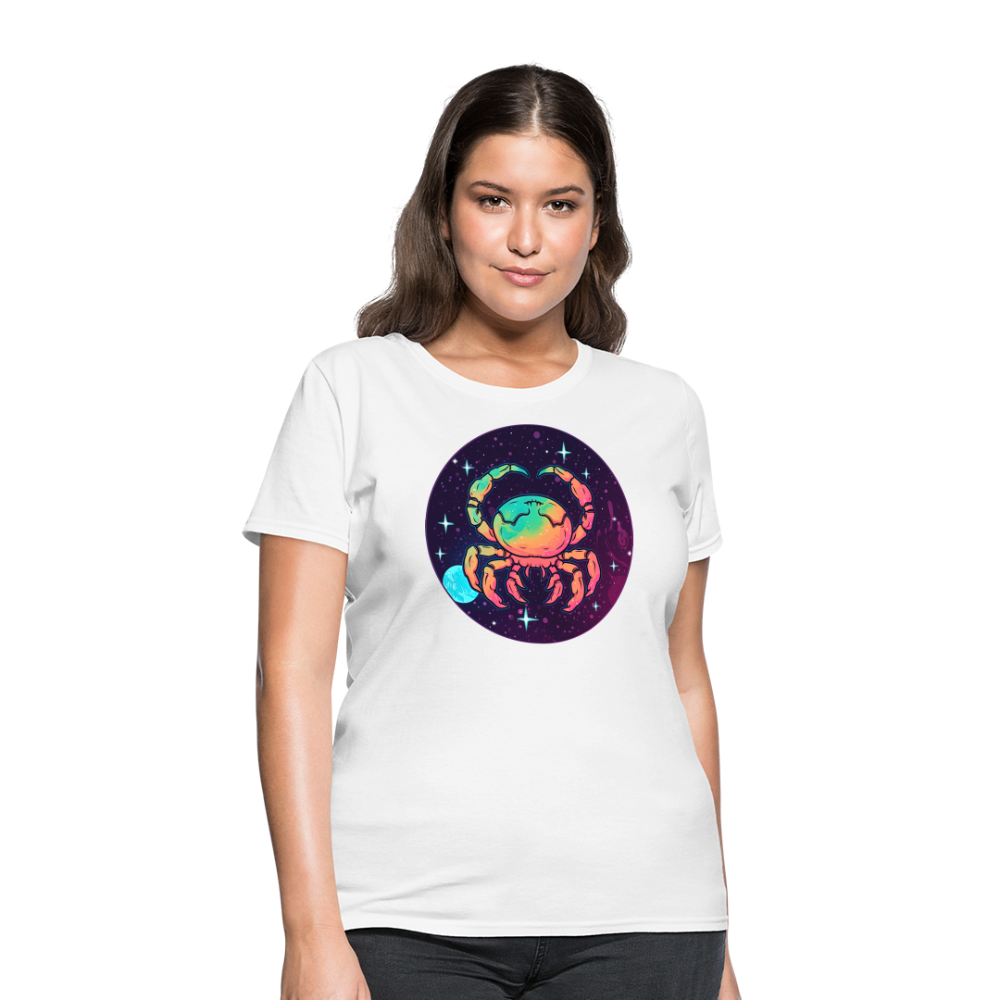 Women's Mystic Cancer T-Shirt - white