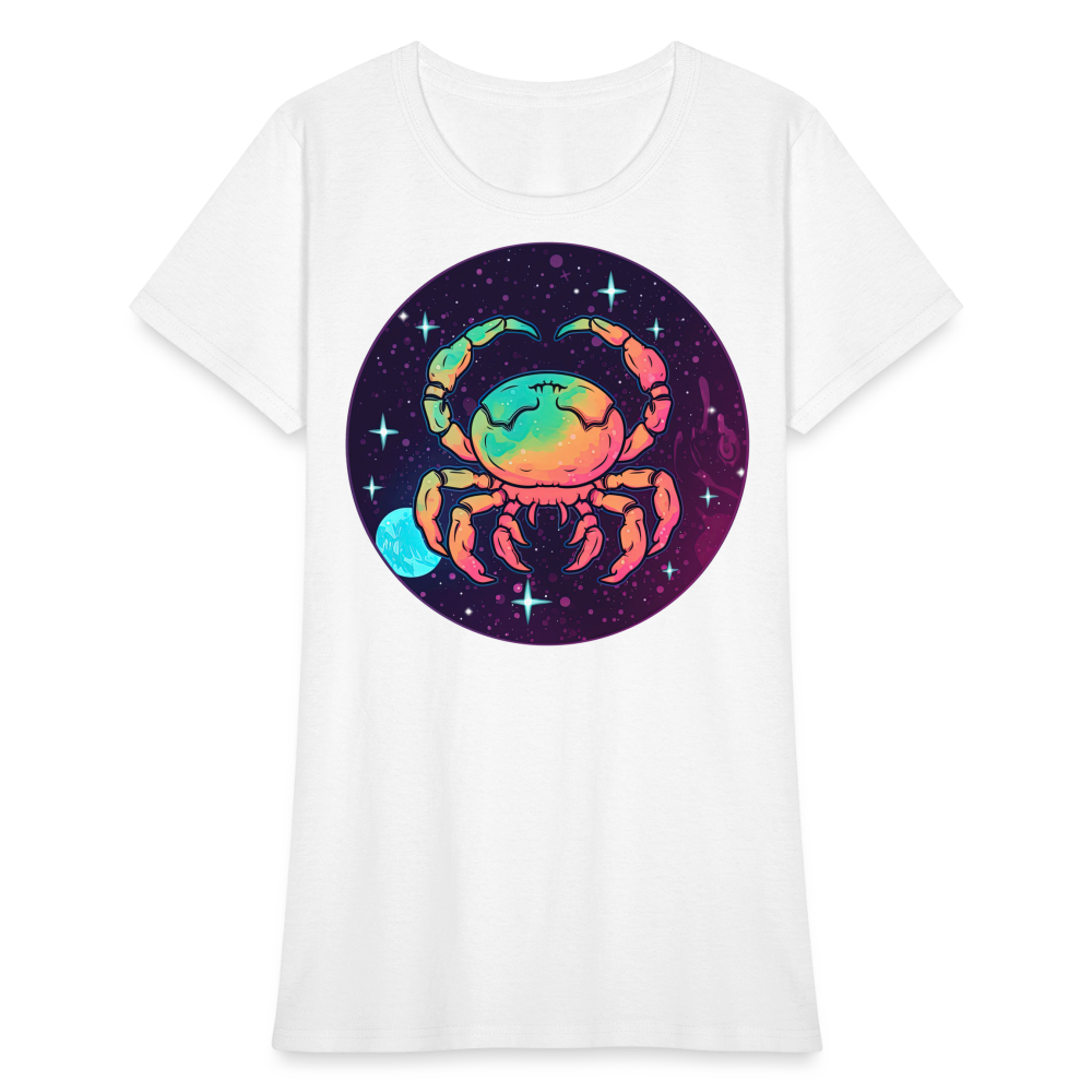 Women's Mystic Cancer T-Shirt - white