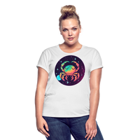 Thumbnail for Women's Mystic Cancer Relaxed Fit T-Shirt - white