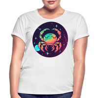 Thumbnail for Women's Mystic Cancer Relaxed Fit T-Shirt - white