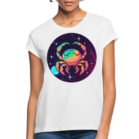 Thumbnail for Women's Mystic Cancer Relaxed Fit T-Shirt - white