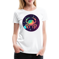 Thumbnail for Women’s Mystic Cancer Premium T-Shirt - white