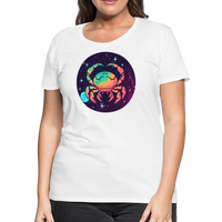 Thumbnail for Women’s Mystic Cancer Premium T-Shirt - white