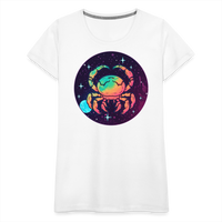 Thumbnail for Women’s Mystic Cancer Premium T-Shirt - white