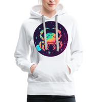 Thumbnail for Women’s Mystic Cancer Premium Hoodie - white