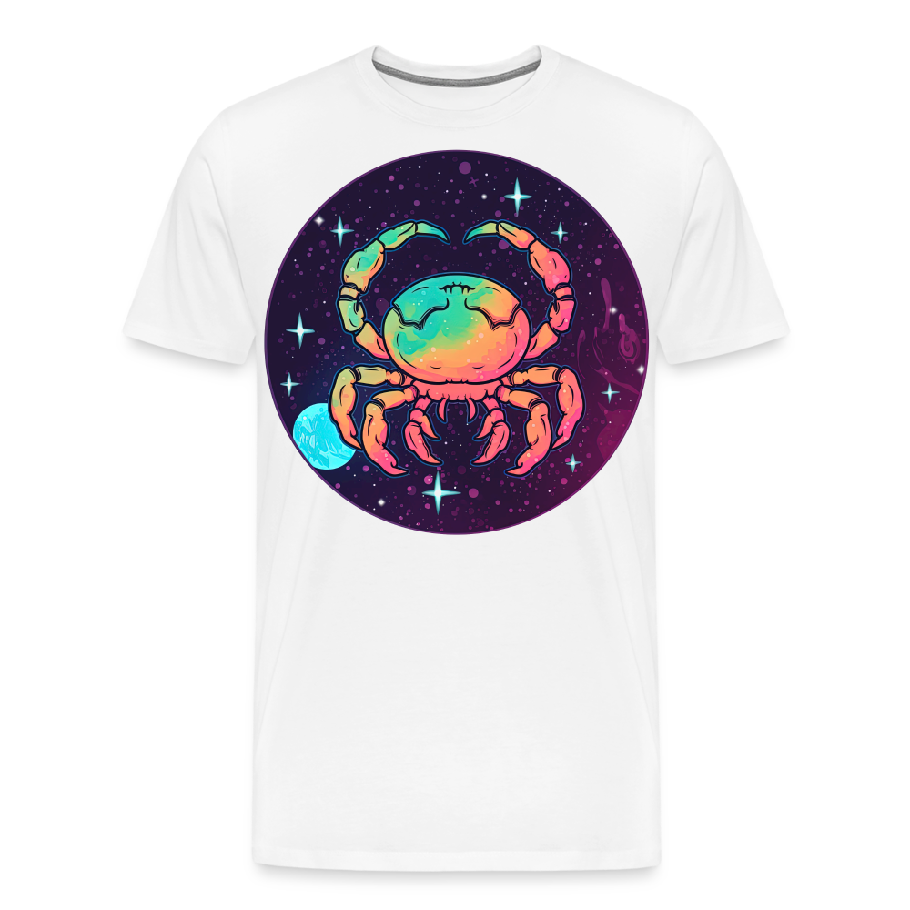 Men's Mystic Cancer Premium T-Shirt - white