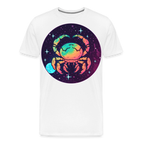 Thumbnail for Men's Mystic Cancer Premium T-Shirt - white