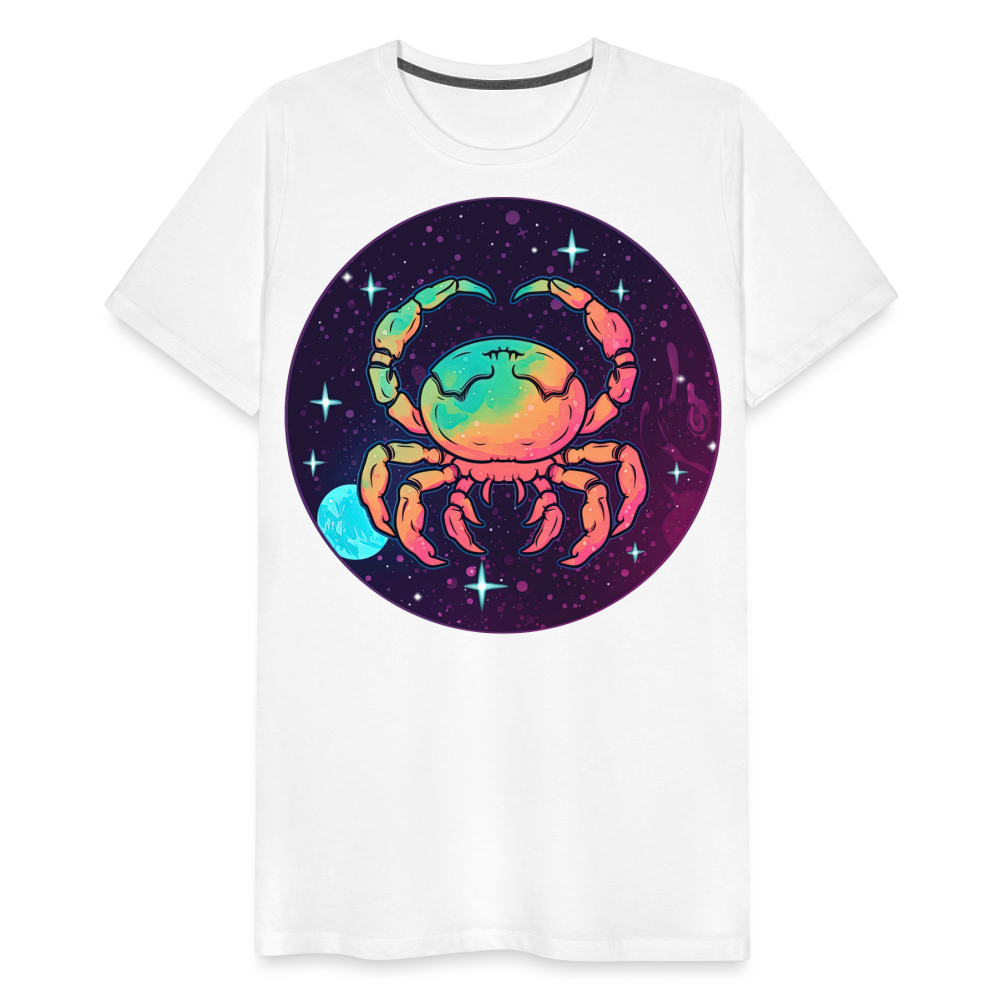 Men's Mystic Cancer Premium T-Shirt - white