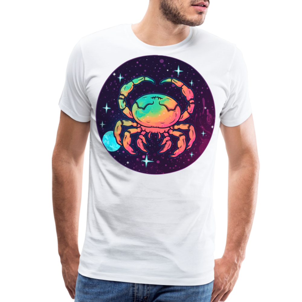 Men's Mystic Cancer Premium T-Shirt - white