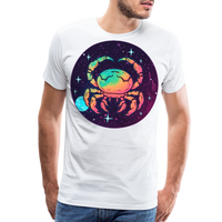 Thumbnail for Men's Mystic Cancer Premium T-Shirt - white