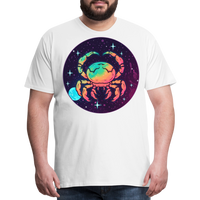 Thumbnail for Men's Mystic Cancer Premium T-Shirt - white