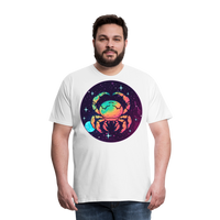 Thumbnail for Men's Mystic Cancer Premium T-Shirt - white