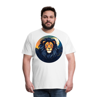 Thumbnail for Men's Mystic Leo Premium T-Shirt - white