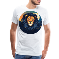 Thumbnail for Men's Mystic Leo Premium T-Shirt - white