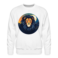 Thumbnail for Men’s Mystic Leo Premium Sweatshirt - white