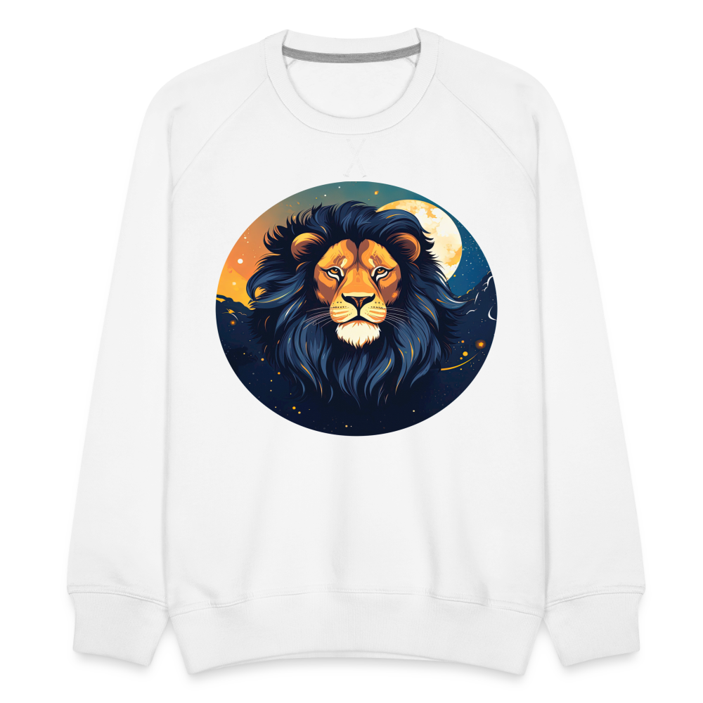 Men’s Mystic Leo Premium Sweatshirt - white