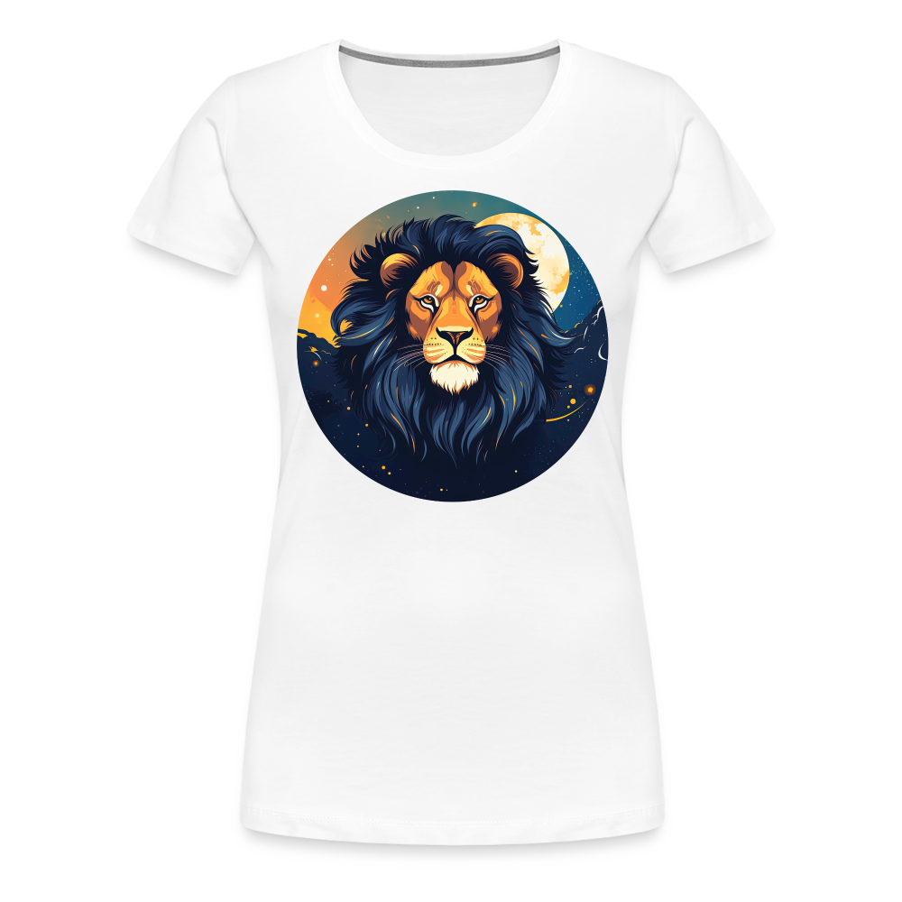 Women's Mystic Leo Premium T-Shirt - white