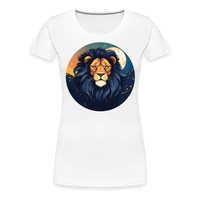 Thumbnail for Women's Mystic Leo Premium T-Shirt - white