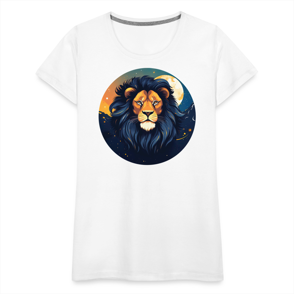 Women's Mystic Leo Premium T-Shirt - white