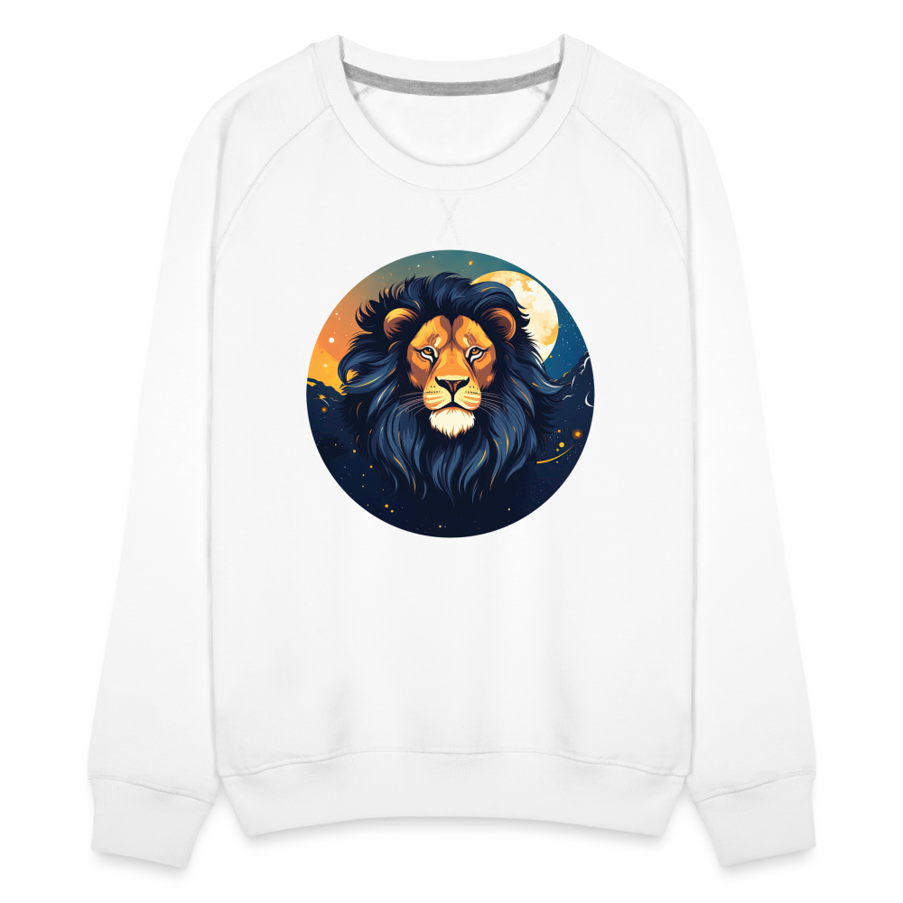 Women’s Mystic Leo Premium Sweatshirt - white