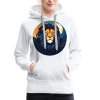 Thumbnail for Women’s Mystic Leo Premium Hoodie - white