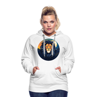 Thumbnail for Women’s Mystic Leo Premium Hoodie - white