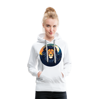 Thumbnail for Women’s Mystic Leo Premium Hoodie - white