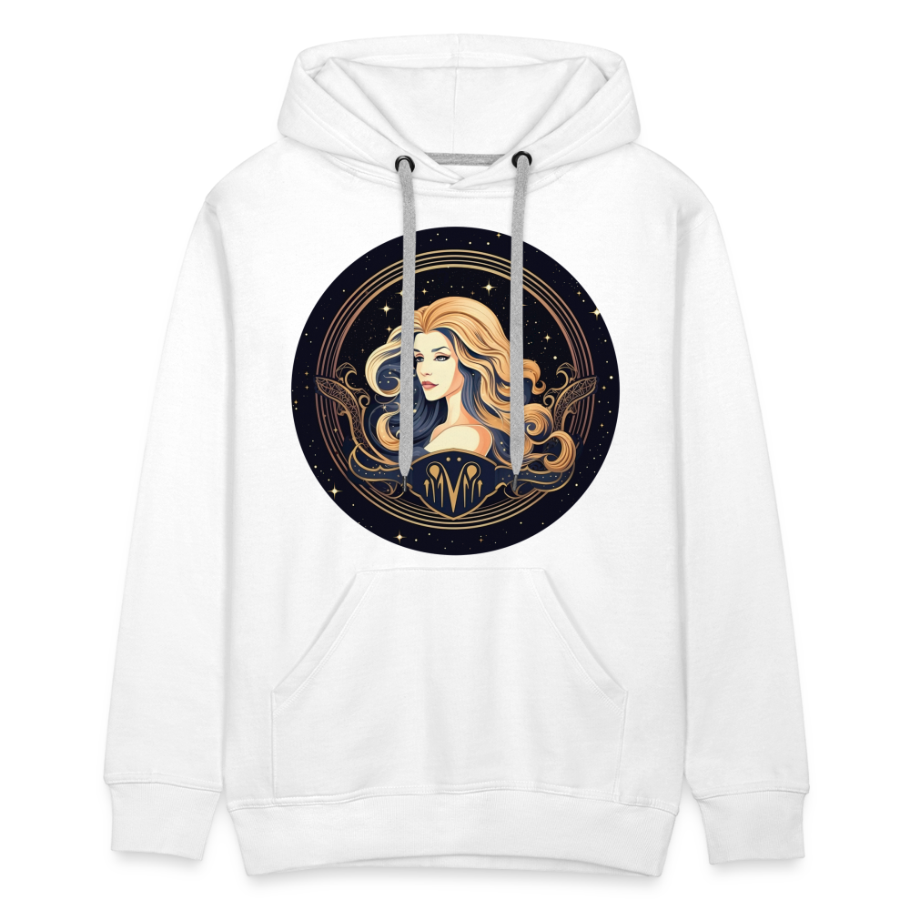 Men’s Mystic Virgo Premium Hoodie - white