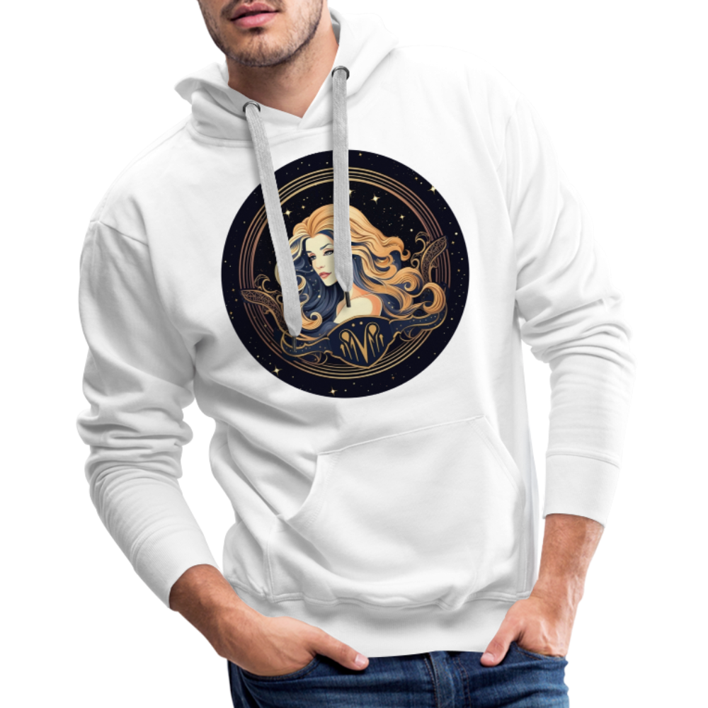 Men’s Mystic Virgo Premium Hoodie - white