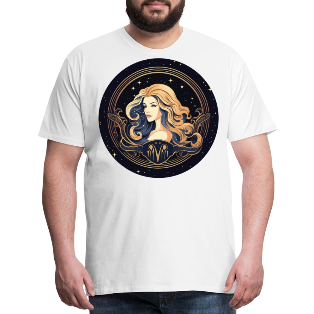 Men's Mystic Virgo Premium T-Shirt - white