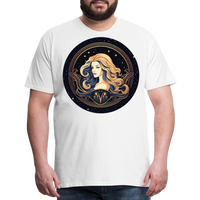 Thumbnail for Men's Mystic Virgo Premium T-Shirt - white