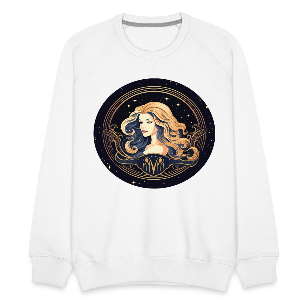 Men’s Mystic Virgo Premium Sweatshirt - white