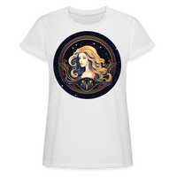 Thumbnail for Women's Mystic Virgo Relaxed Fit T-Shirt - white